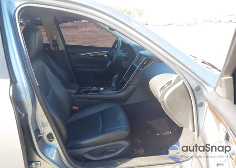 2018 Infiniti Q50 3.0T Luxe z USA, uszkodzony, nr VIN JN1EV7AP1JM351668